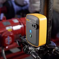 Fluke 3550 FC Thermal Imager installed to monitor assets.