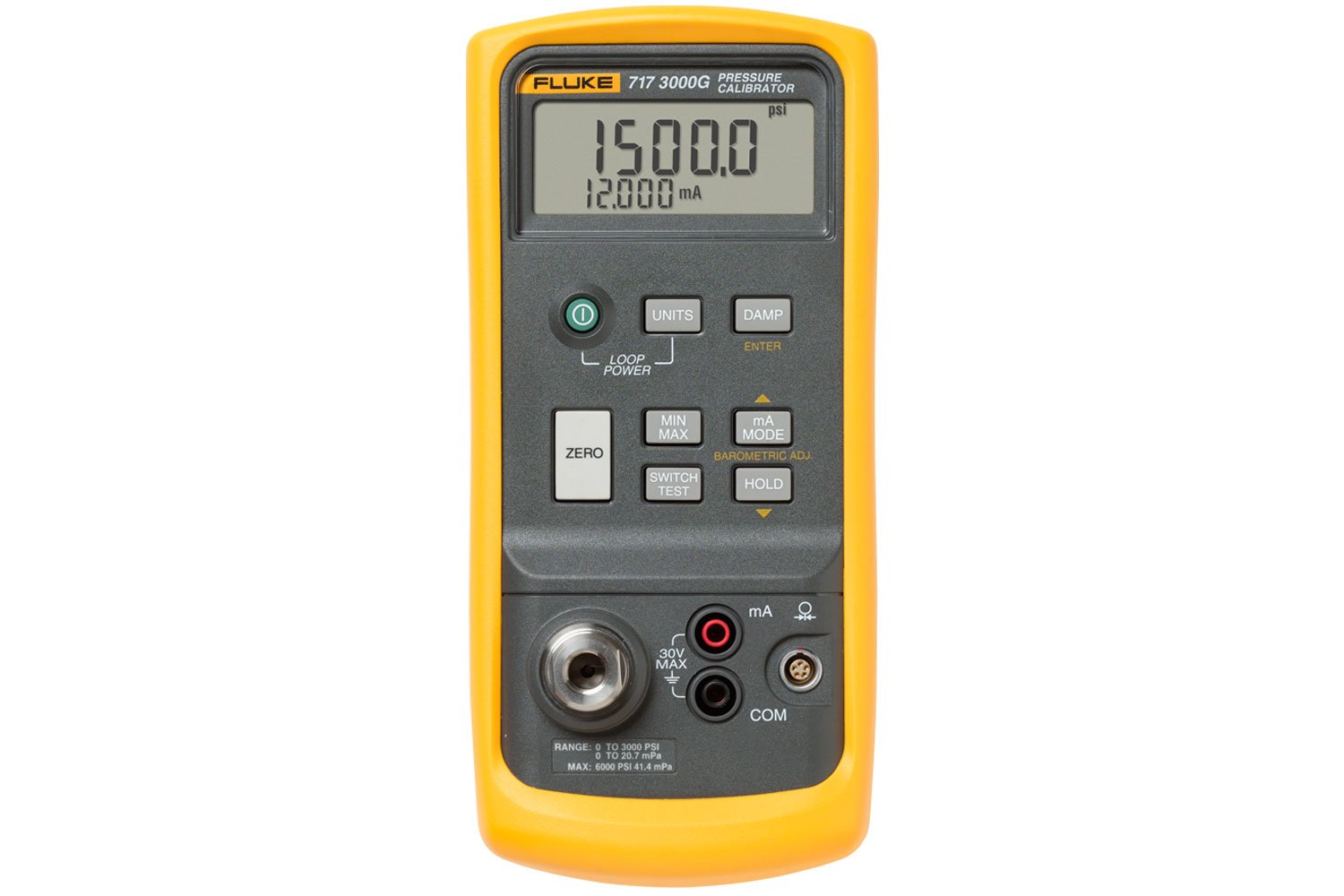 Fluke 345 Power Quality Clamp Meter with a NIST-Traceable Calibration Certificate with Data LCD Display 