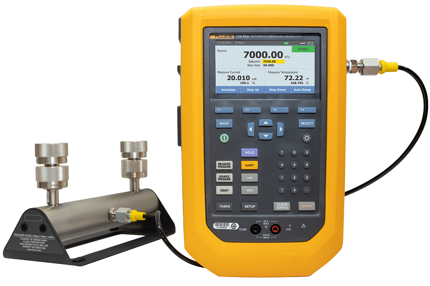 Fluke 729 Pro Automatic Pressure Calibrator Fluke