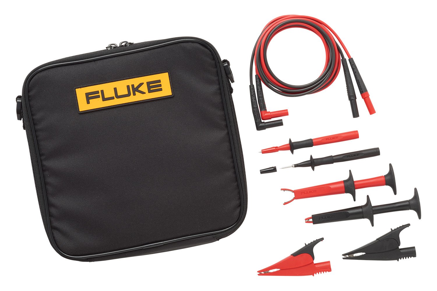 TP220 FLUKE Silicone TL222 Alligator Clips SureGrip Test Probes Replace TL 223 