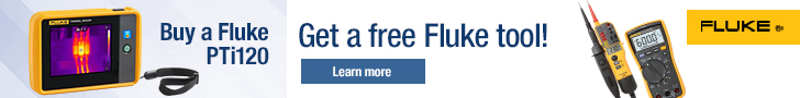 Buy a Fluke PTi120... get a FREE Fluke tool!