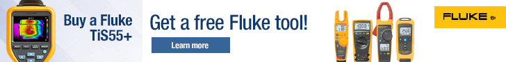 Buy a Fluke TiS55+... get a FREE Fluke tool!