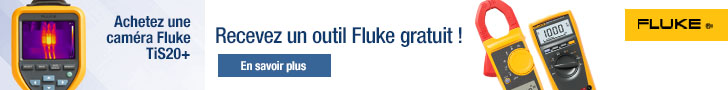 Achetez une caméra Fluke TiS20+ … Recevez un outil Fluke gratuit !