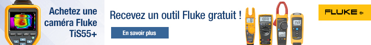 Achetez une caméra Fluke TiS55+ … Recevez un outil Fluke gratuit !