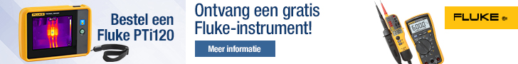 Bestel een Fluke PTi120… ontvang een gratis Fluke-instrument!