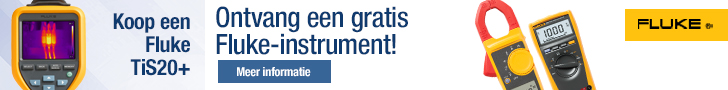 Koop een Fluke TiS20+… een gratis Fluke-instrument!