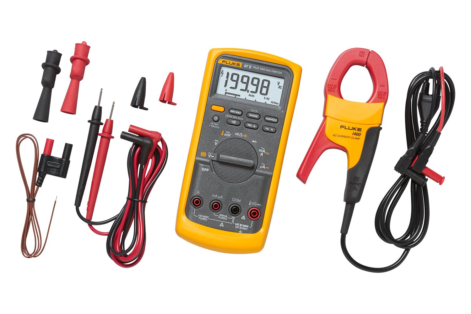 For Fluke Clamp Multimeter Cable Test Cable Probe Test Top Sale Duable 