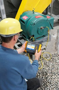 Vibration analysis measures the frequency and intensity of vibrations caused by wear, misalignment, looseness, and other mechanical problems.