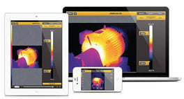 You can use mobile devices to transfer data from the plant asset or field to the maintenance log and from individual to the team