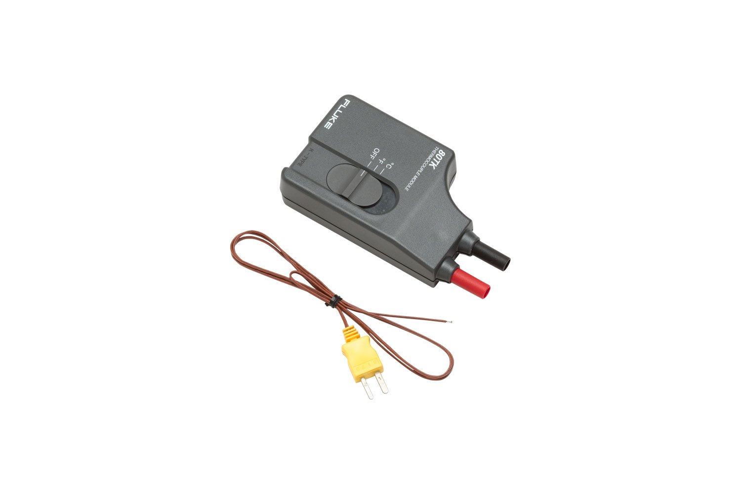 Fluke 80AK-A Thermocouple Adaptor for Multimeters and testers 
