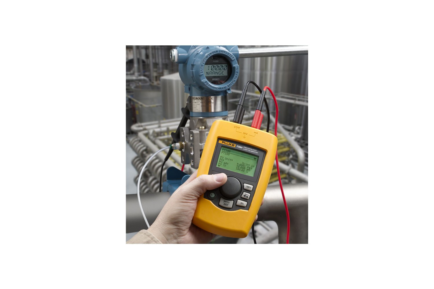 Calibrador de Precisión de Lazo Fluke 709H con comunicaciones/diagnósticos HART