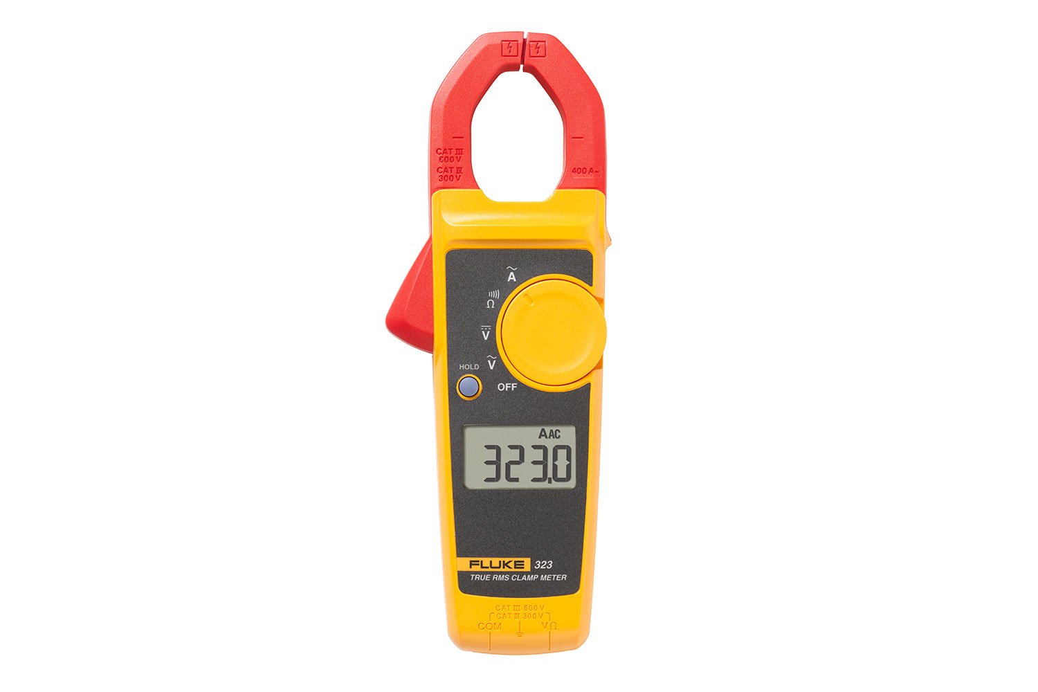 Renewed Fluke 323 True-RMS Clamp Meter with a NIST-Traceable Calibration Certificate with Data 