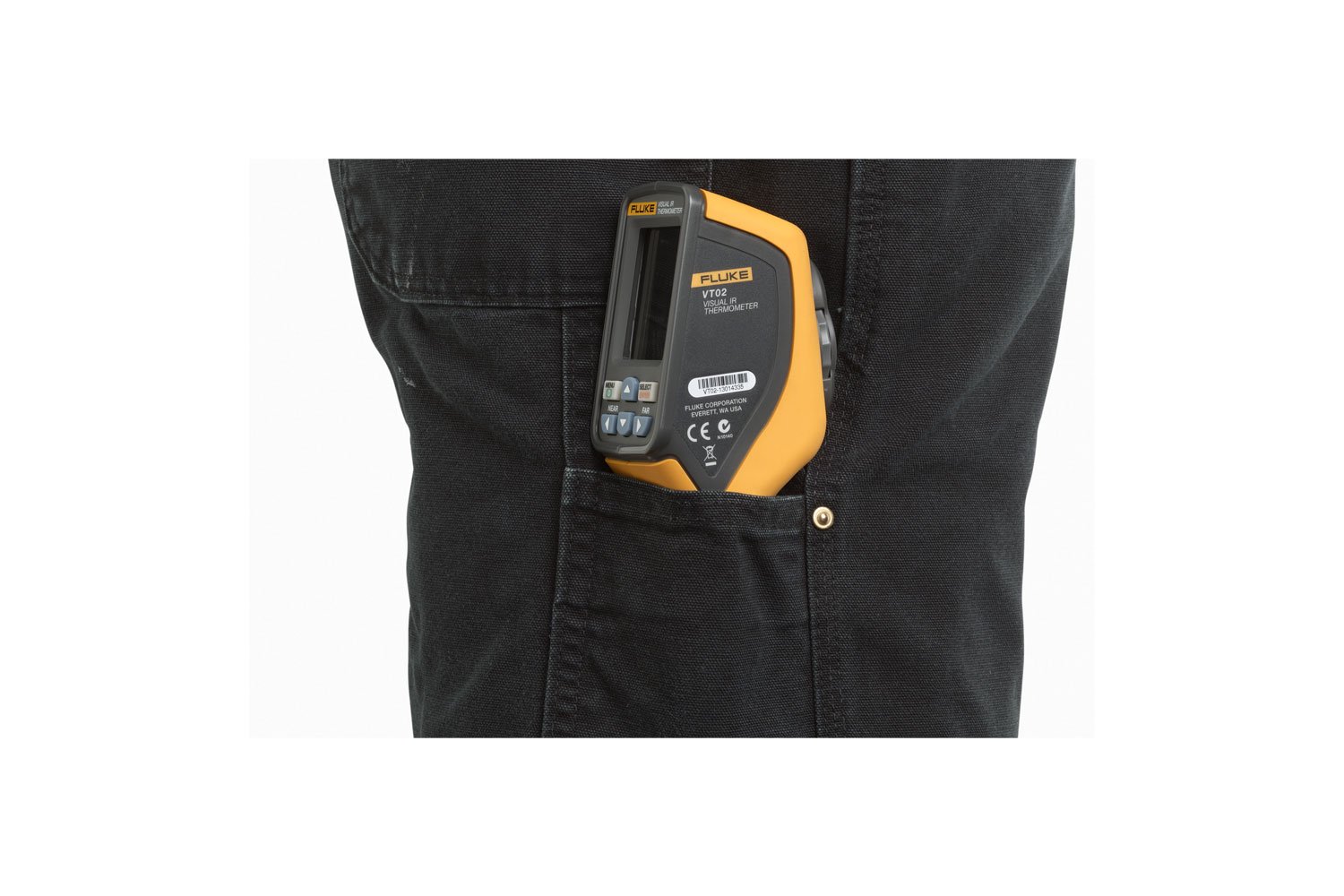 Fluke VT04 Imaging Infrared Thermometer with Rechargeable