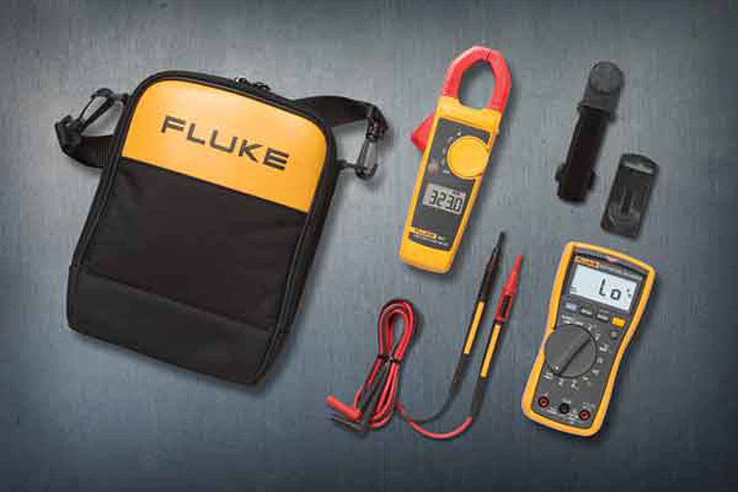 Kit Combinado De Multímetro Para Electricistas Fluke 117/323 Fluke