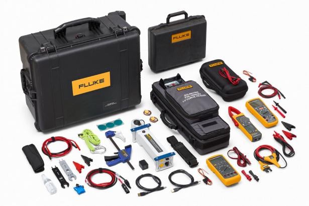 PVA-1500HE2 I-V Curve Tracer, Insulation, Clamp and Multimeter Kit