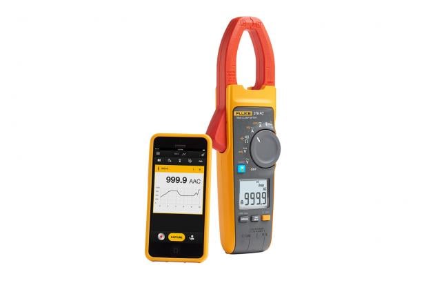 Fluke 376 FC True-rms AC/DC Clamp Meter with iFlex<sup>®</sup>
