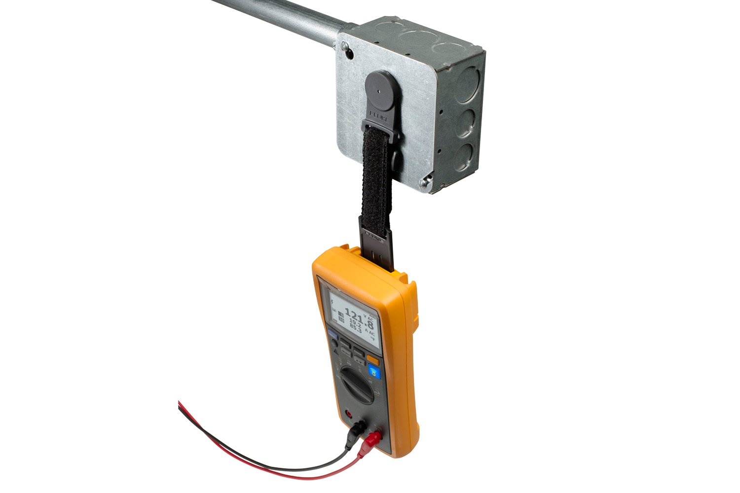 Ycncixwd Tragbare Schlaufe zum Aufhängen und Magnet Hanger Kit für Fluke TPAK Digital Multimeter