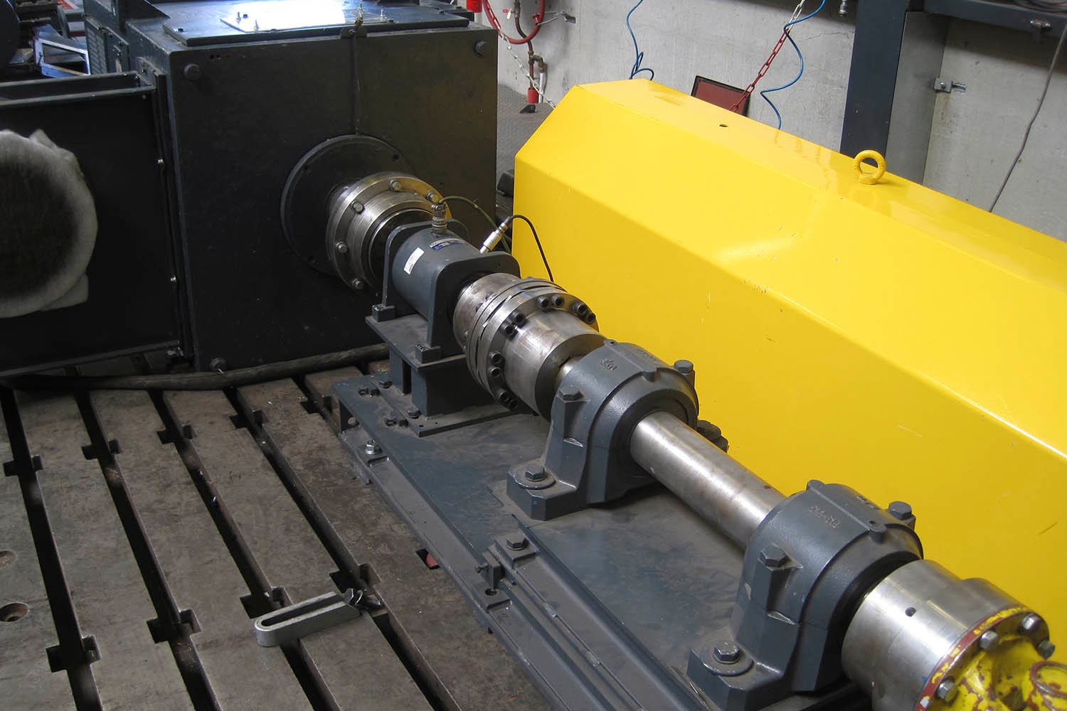 Traditional motor test bed Traditional motor test bed