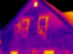 The blurriness of the image makes it more difficult for a client to identify thermal anomalies