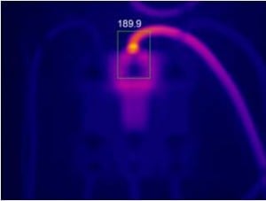 Inaccurate Temperature Displayed on an Unfocused Thermal Image of An Electrical Component