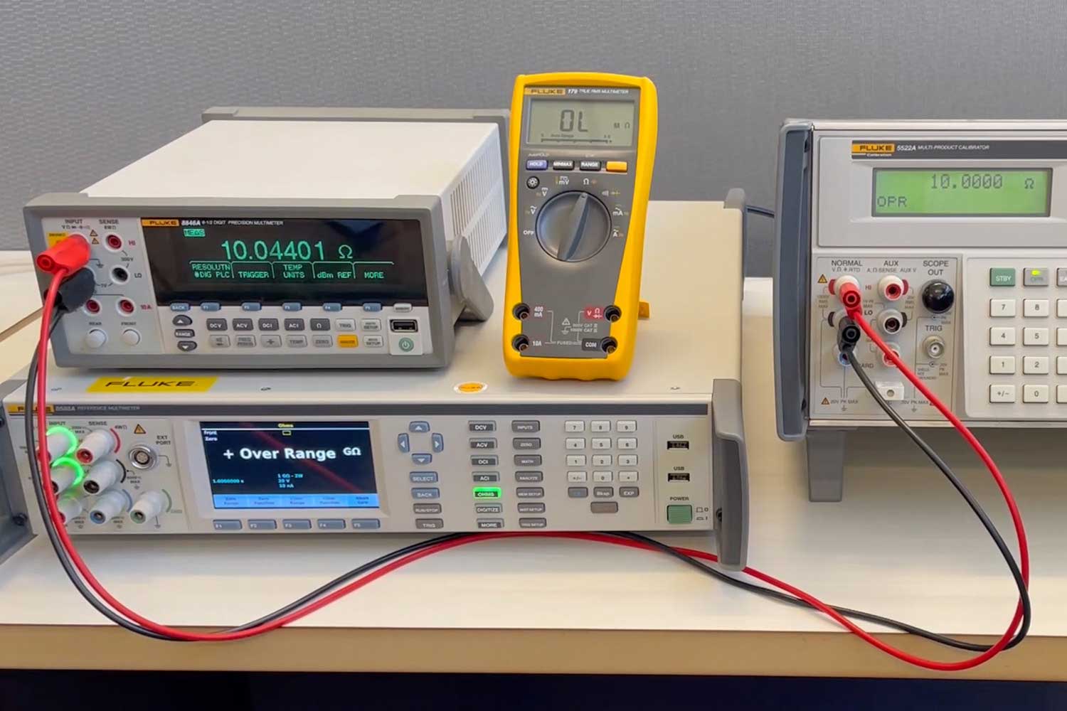 How to remove additional errors when calibrating resistance