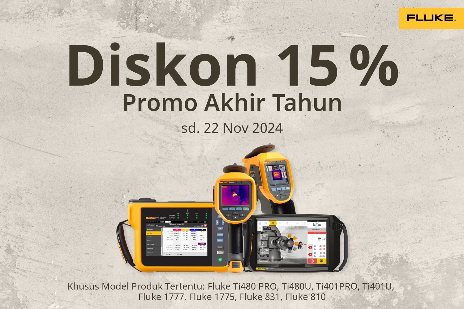 Fluke Year-End promotion