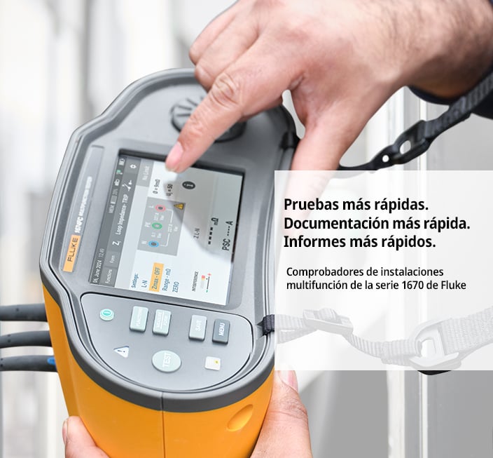 Fluke 1670 installation tester