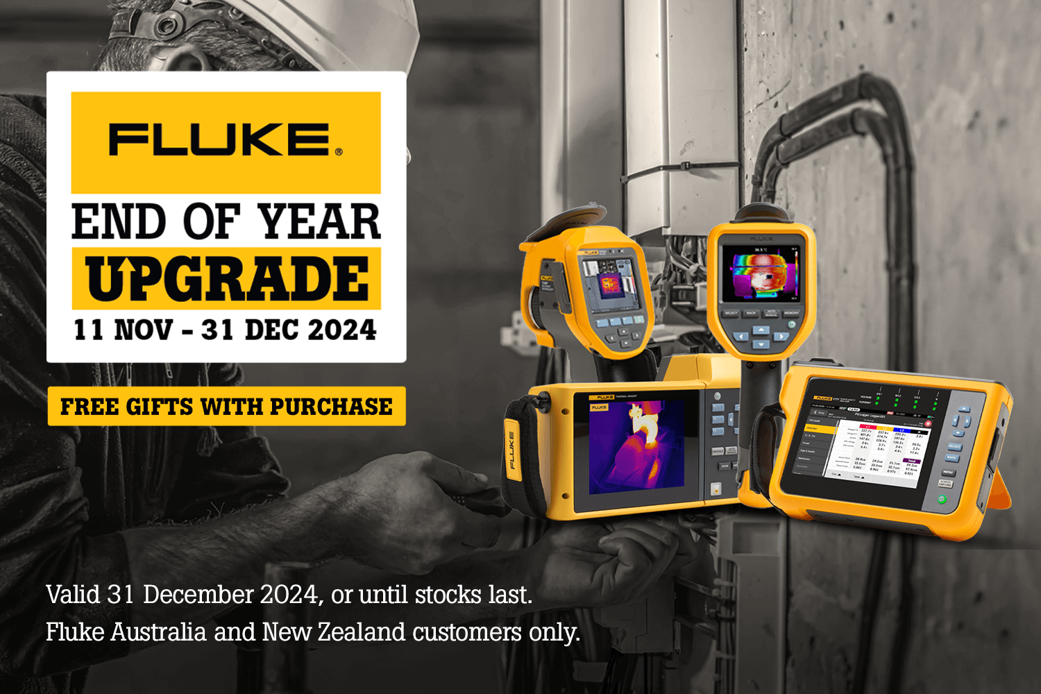 Fluke End of Year Upgrade 2024 - Ends 31/12/2024 