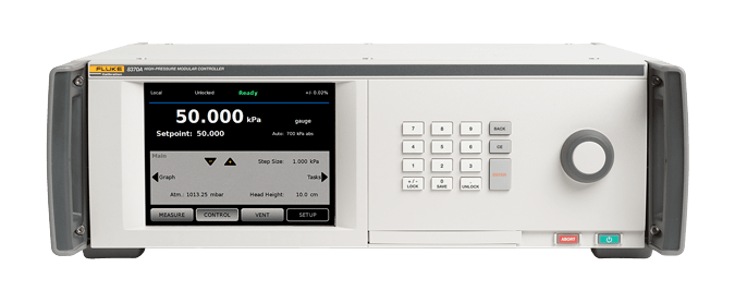 Performing high-pressure calibration