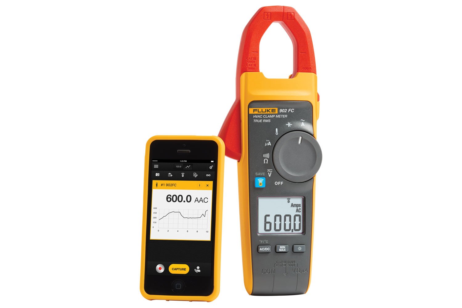 WXQ-XQ SSEYL TM-1017 400A True-RMS AC Power Clamp Meter Phase Rotation Digital Clamp Meter 