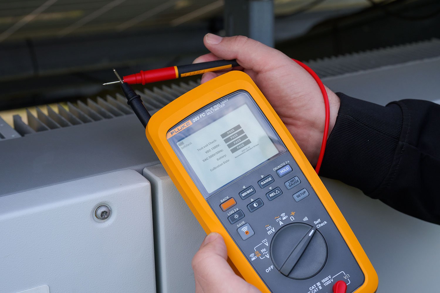 Solar-Multimeter Fluke 283 FC