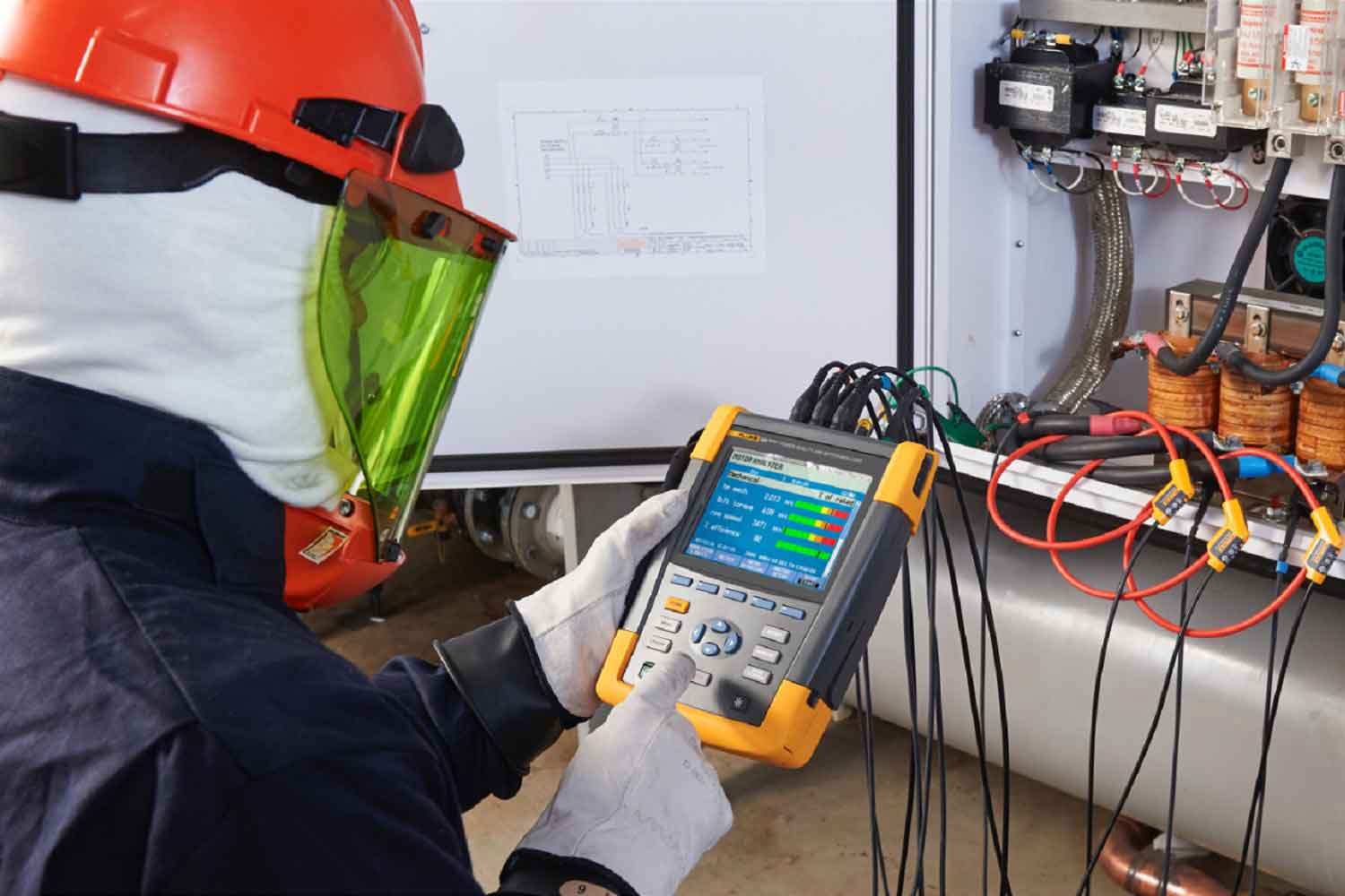 Fluke 438-II Güç Kalitesi ve Motor Analiz Cihazı