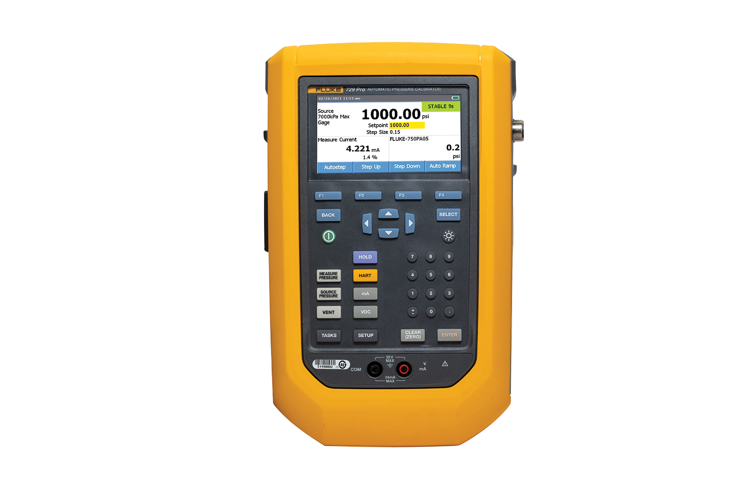 Fluke 729 Pro Automatic Pressure Calibrator Fluke