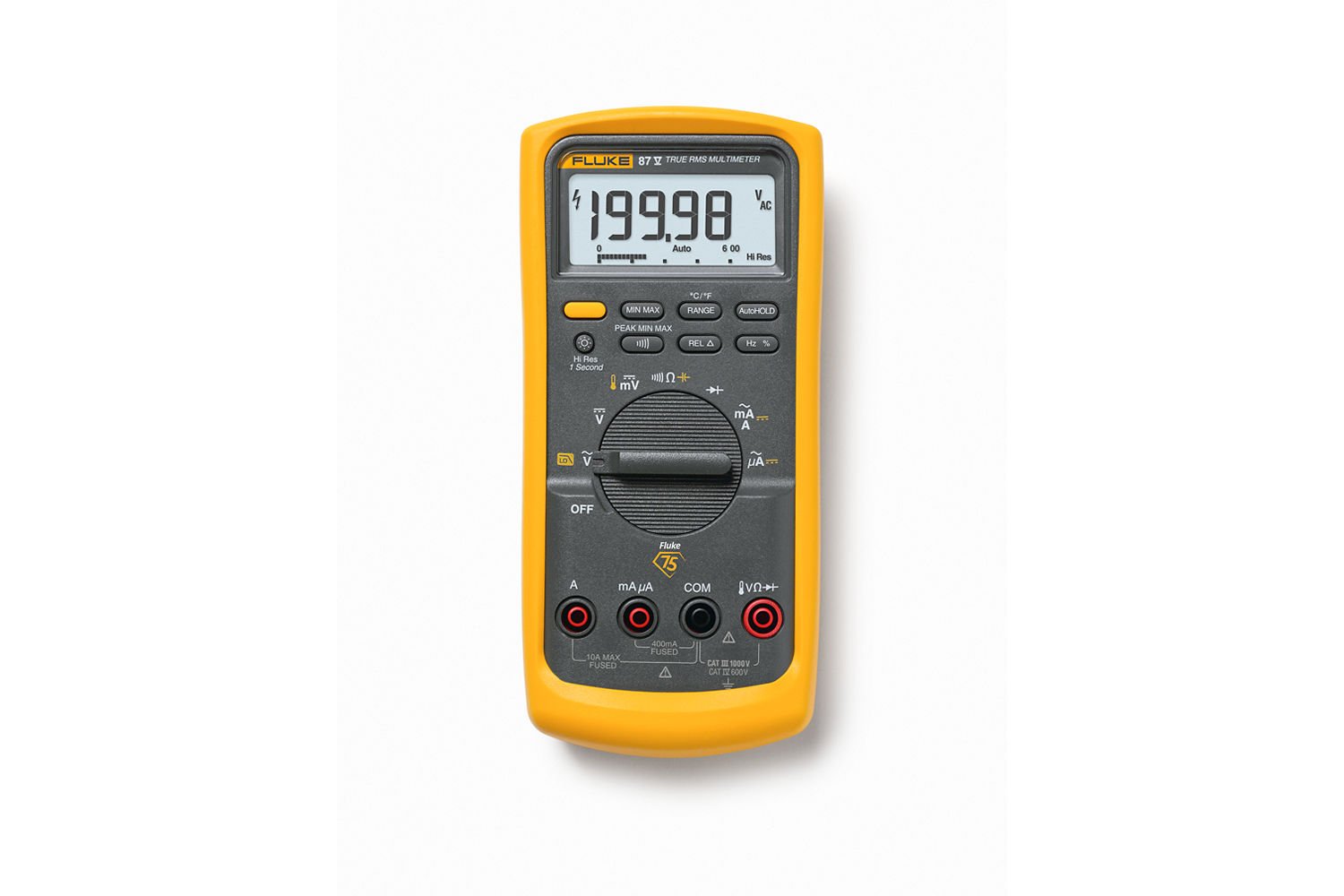 Fluke 87-5 Special Edition Industrial Multimeter with Fluke 75 years logo at a special price PLUS a FREE C550