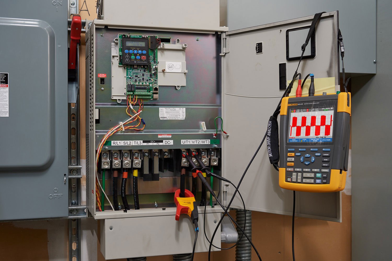 Fluke MDA-510 and MDA-550 Motor Drive Analyzers