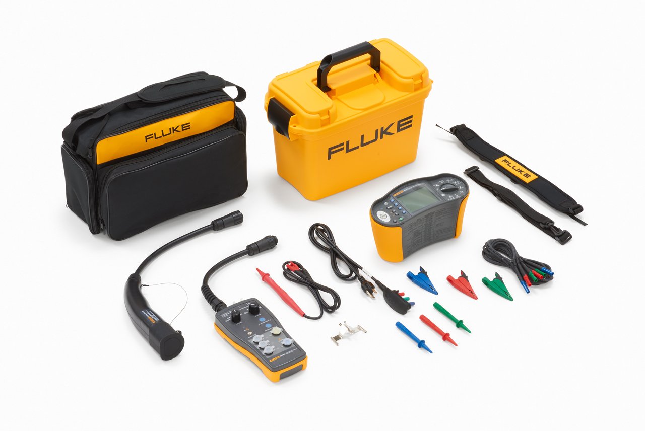 Fluke FEV300 EV Charging Station Test Adapter Kit: 1663 Installation Tester and Type 2 Connector