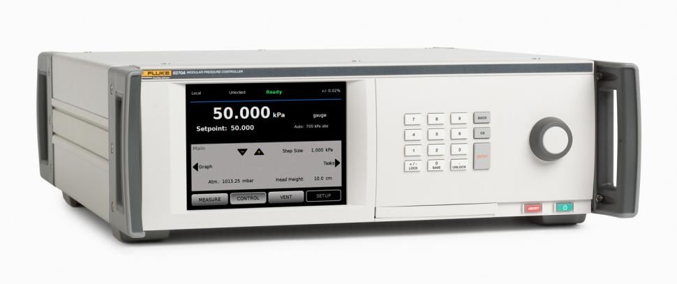 Performing high-pressure calibration