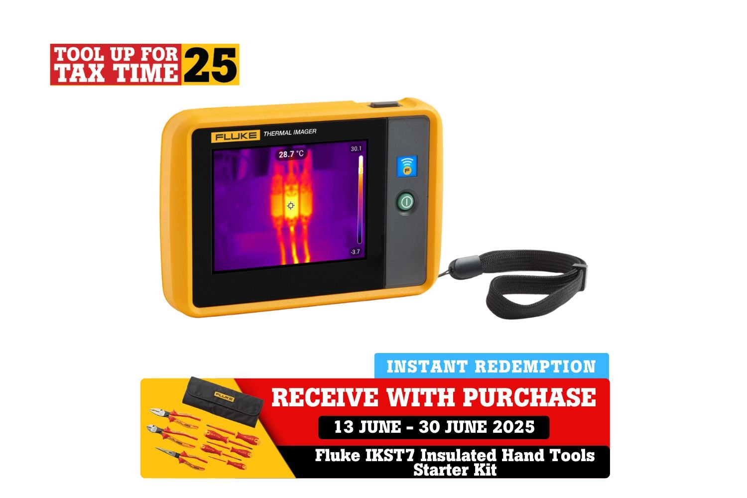 PROMO: TUTT2025 Redemption offers Fluke PTi120 Pocket Thermal Imager