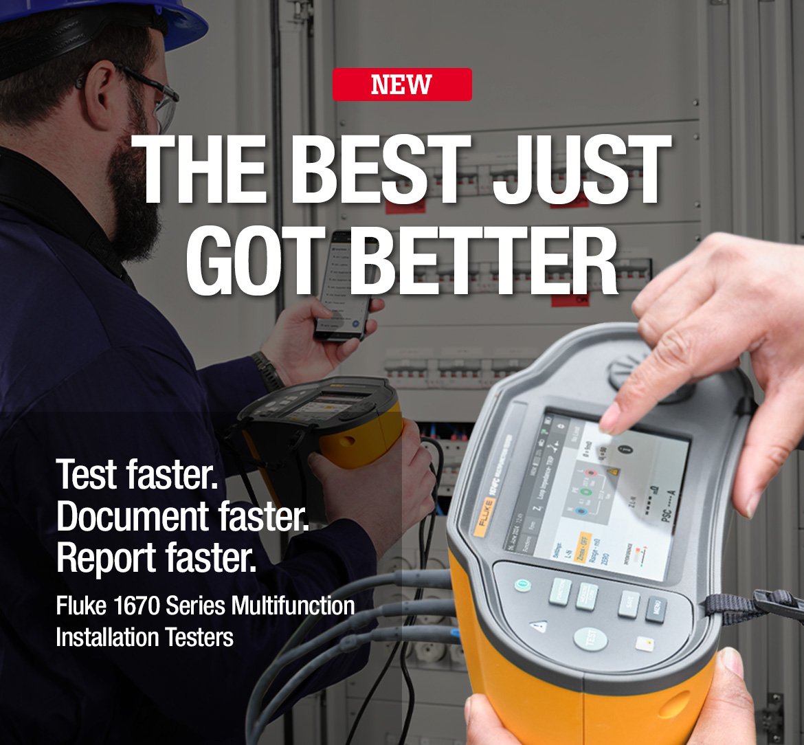 Fluke 1670 Series Multifunction Installation Testers