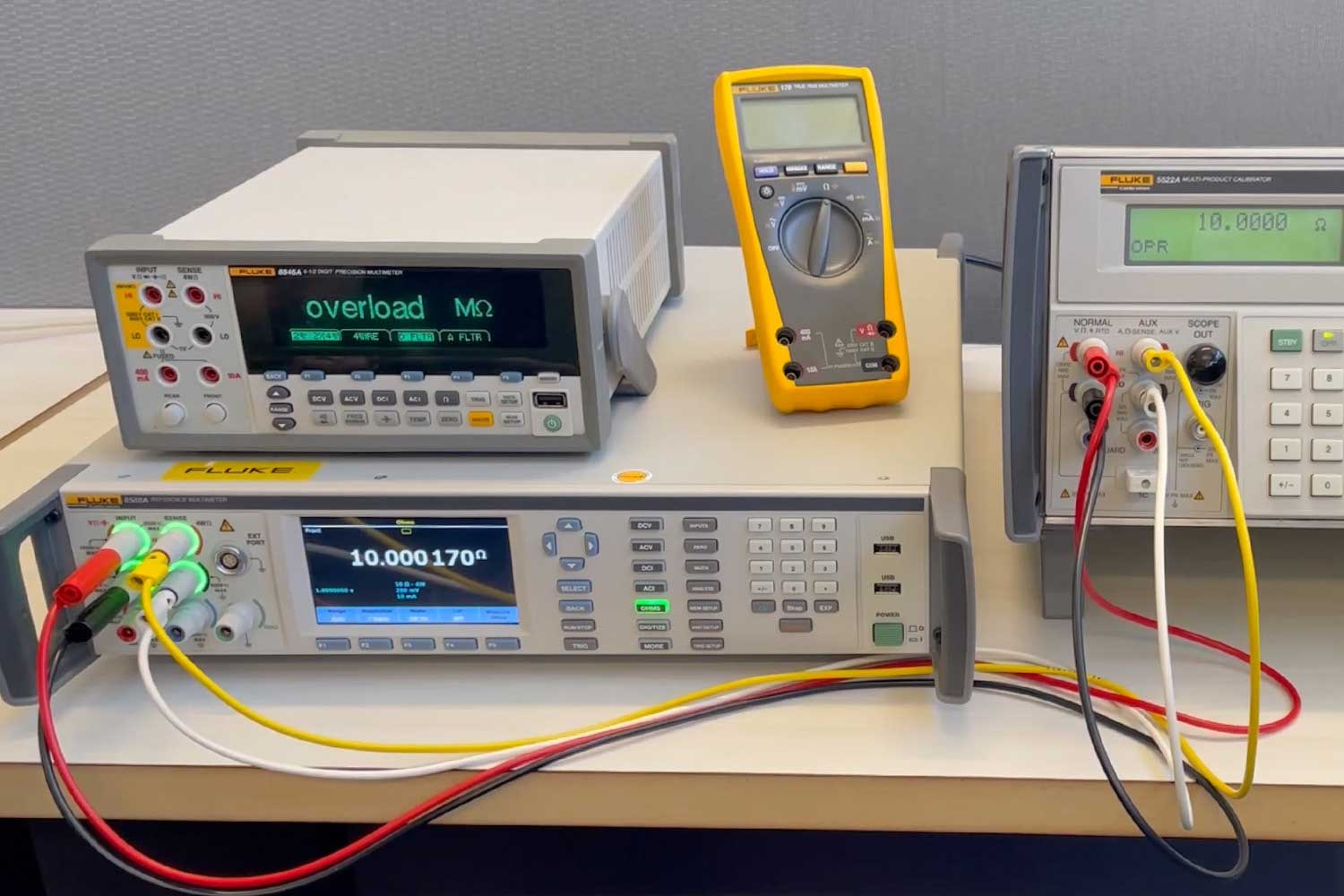 How to remove additional errors when calibrating resistance