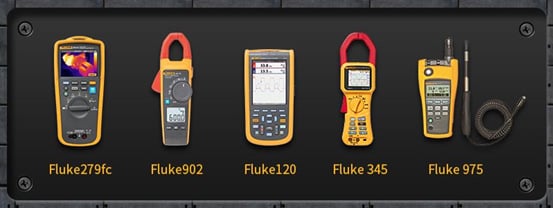 通过将多种测试测量工具的功能合成在一个工具上，工程师们仅需一个仪表工具，即可轻松完成多种任务和一整套工作流程，包括：万用表+红外热像仪+钳表等功能的Fluke279FC无线热成像万用表；示波器+万用表+无纸记录仪等功能的Fluke120 数字万用示波表；电能分析仪+电能质量记录仪+钳形表等功能的Fluke345手持式谐波钳表；环境（温度、湿度、CO、CO2）+风速的Fluke 975 多功能环境测量仪……显然，在创新应用上引领潮流的福禄克，在2016年又一次让大众感受到了智慧科技的新魅力。