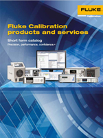 Catalogue de produits et services Fluke Calibration