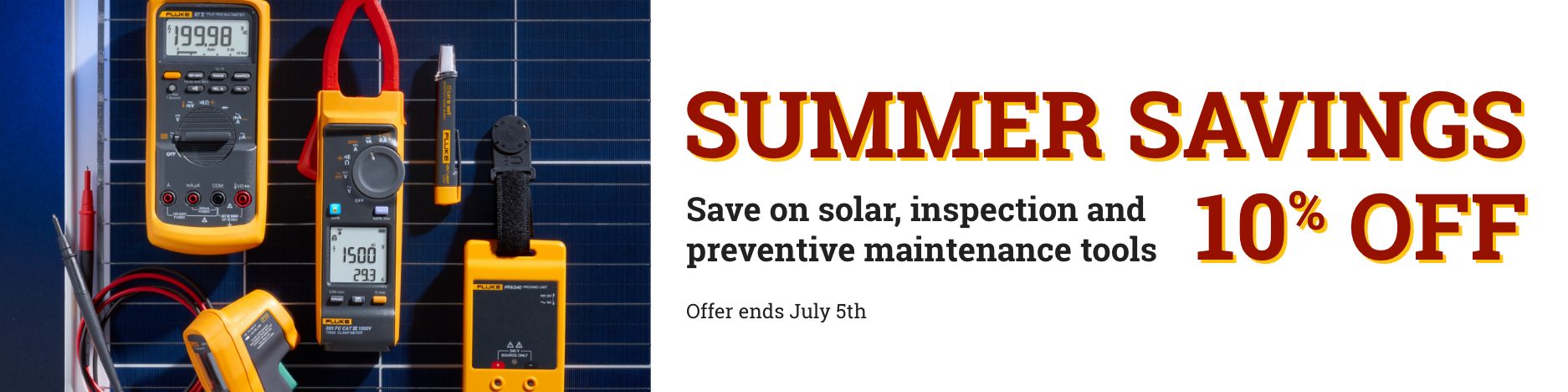 Summer Saving %10 Solar, Inspection, and Preventive Maintenance Promo