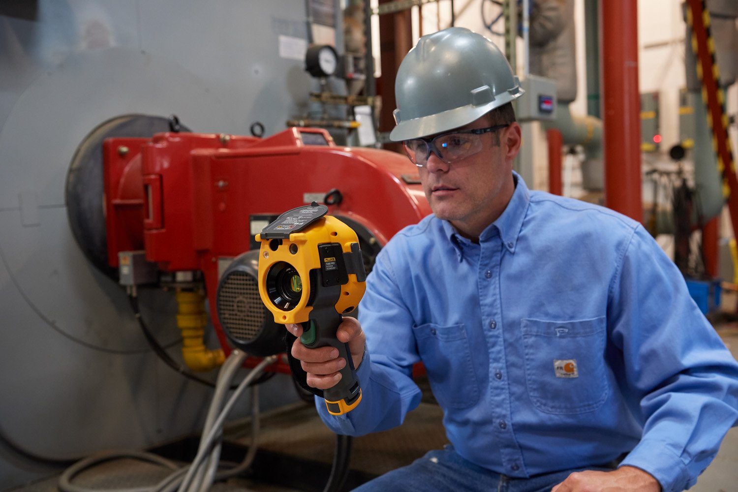 Industrial thermography in preventive maintenance programs