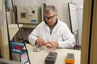 Preparación de un producto para pruebas dieléctricas