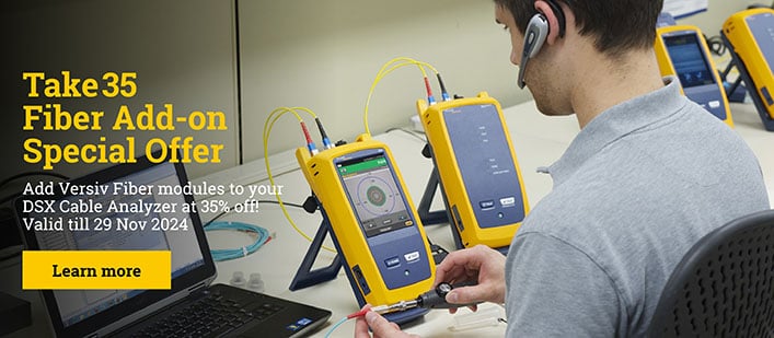 Fluke Networks Take35 Special Offer