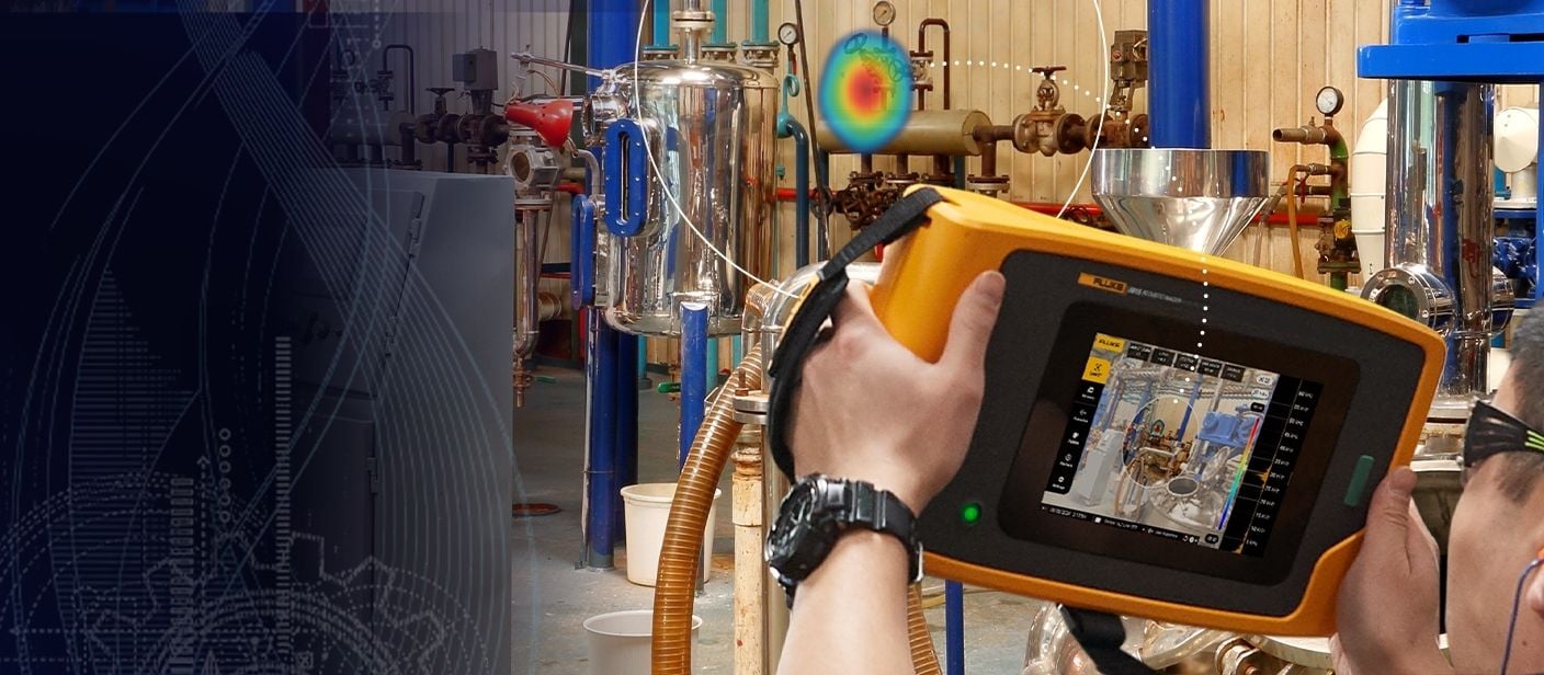 See and Hear the Future of Maintenance with Fluke Acoustic Imagers