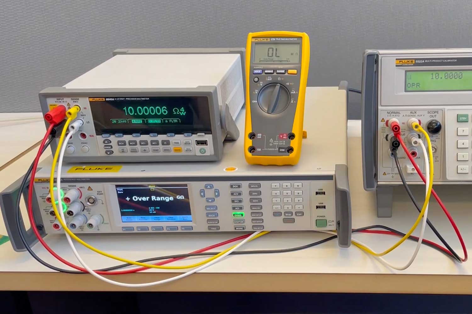 How to remove additional errors when calibrating resistance