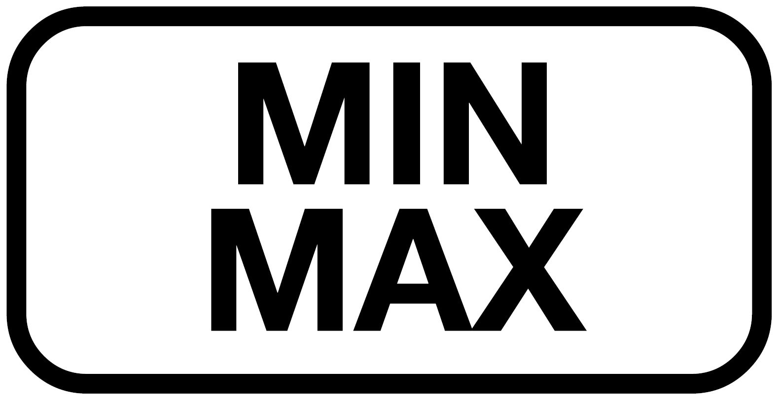 Кнопка Min Max (Мин./Макс.)