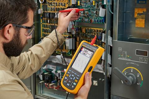 How to read a waveform on an oscilloscope | Fluke